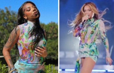 Ludmilla conta que foi notada por Beyonc aps usar vestido