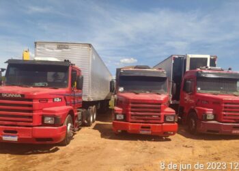 PF apreende carretas com 75 toneladas de resíduos de cassiterita no Pará
