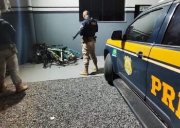 PRF apreende bicicletas furtadas em operação de fiscalização em Sorriso, MT