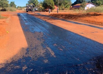 Dr. Adilson e Superintende Regional do DNIT visitam obras no distrito de Indianópolis.