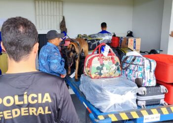 Aeroporto de Altamira, é alvo de fiscalização da Polícia Federal