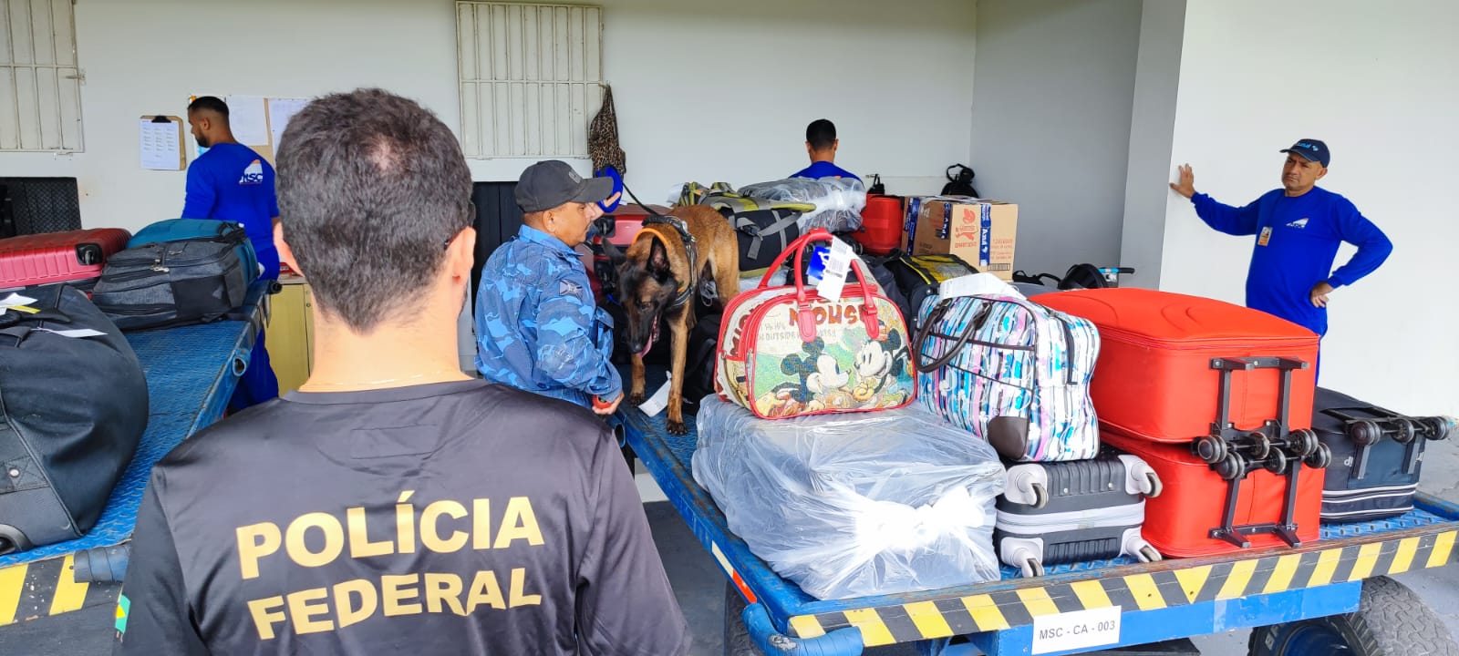 Aeroporto de Altamira, é alvo de fiscalização da Polícia Federal