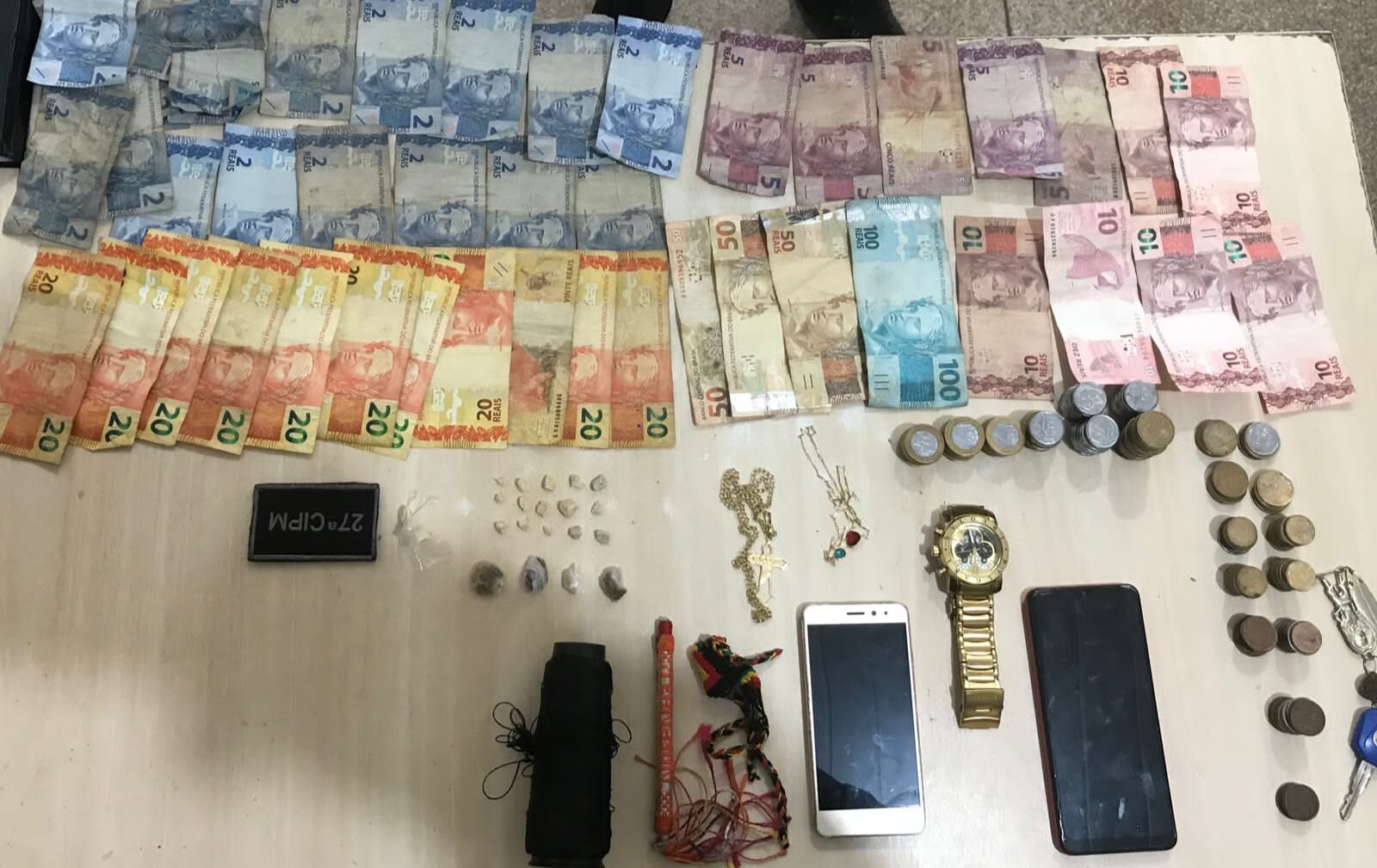 "Neguinho" é preso suspeito tráfico de drogas em Almeirim, no