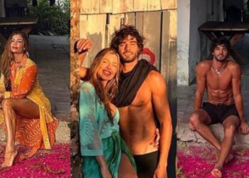 Marlon Teixeira posta foto com Grazi Massafera
