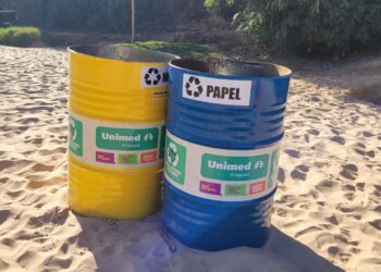 Praia limpa: Prefeitura de Barra do Garças pede colaboração da população para o descarte responsável do lixo na Praia do Bosque.