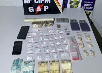 GAP da 19º CIPM de Querência Prende suspeito por Tráfico de Drogas.