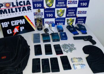 GAP da 19º CIPM de Querência Prende 6 suspeitos por Furto e Receptação de produtos furtados.