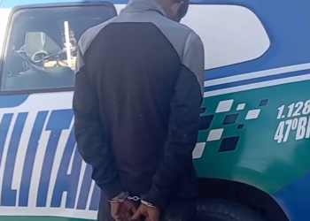 Homem com mandato de prisão é preso na cidade de aragarças.