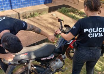 Policia Civil de Rurópolis recupera motocicleta furtada
