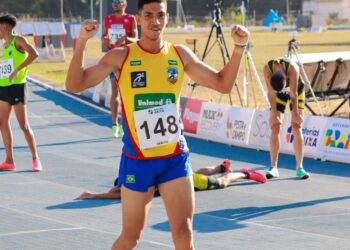 Atleta de Barra do Garças conquista medalha no Troféu Brasil de Atletismo