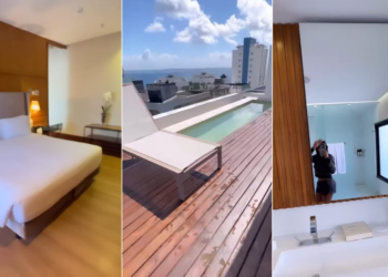 Em Salvador, Ludmilla mostra suíte de luxo em que está hospedada e mansão alugada pela família: ‘cobertura nova’ | Bahia