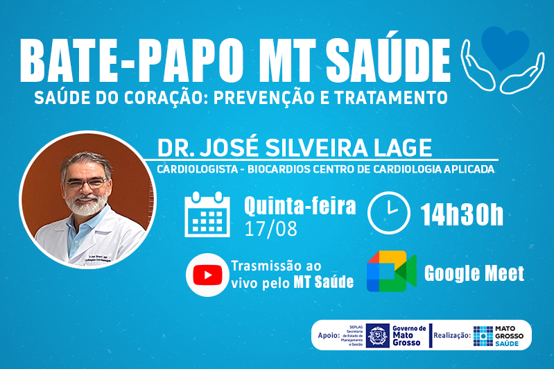 Saúde do coração é tema de bate-papo...