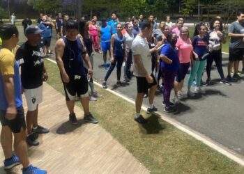 Seplag promove treino coletivo no…