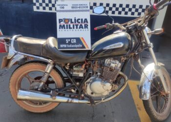 motocicleta é recuperada em distrito de Barra do Garças.