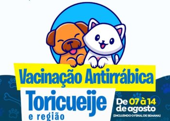 Prefeitura inicia campanha de vacinação antirrábica no distrito de Toricueije e região de saída para Araguaiana, nesta segunda (07)