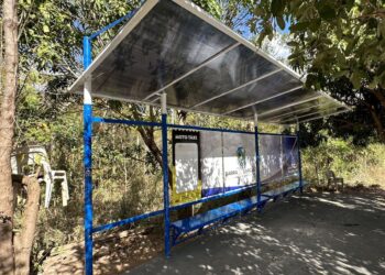 Prefeitura de Barra do Garças reforma diversos pontos de mototáxi na cidade.