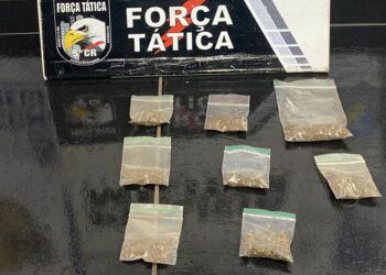 Força tática prende indivíduo em flagrante por tráfico de drogas em Barra do Garças.