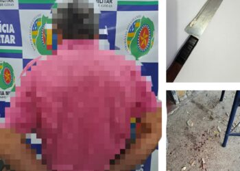 Homenm é preso por agressões  e violência doméstica e lesão  corporal.