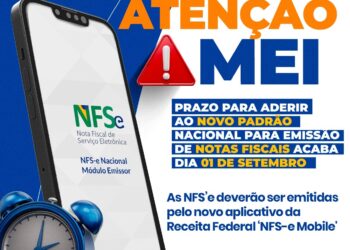Microempreendedores Individuais têm até 01 de setembro para aderir ao novo padrão nacional para emissão de Notas Fiscais.