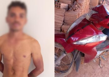 Homem suspeito de furtar motocicleta é preso pela PM