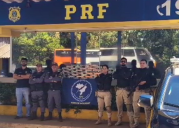 Ação conjunta resulta na apreensão de drogas em ônibus interestadual.