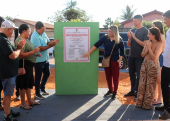 Praça “Prefeito José Pontim” é inaugurada com homenagens e muita emoção.