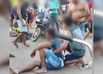 Motociclista avança preferencial e causa acidente em Itaituba, no PA