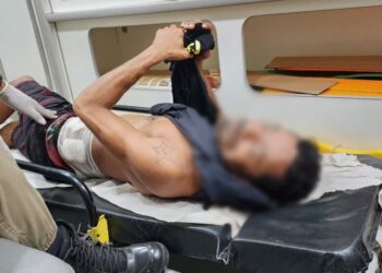 Homem é baleado em frente à sua residência no bairro Liberdade em Itaituba, no PA