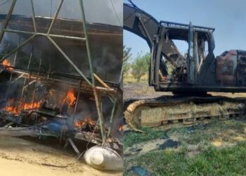 Órgãos federais destroem máquinas e dragas em região garimpeira; prejuízo é estimado em R$ 10 milhões