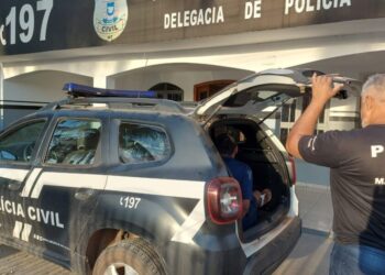 Polícia Civil cumpre mandado de prisão preventiva contra autor de homicídio em Nobres