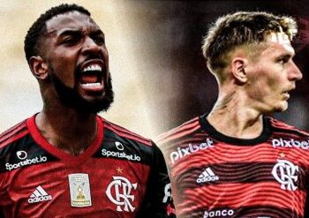 Gerson e Varela trocam socos em treino; lateral teve fratura