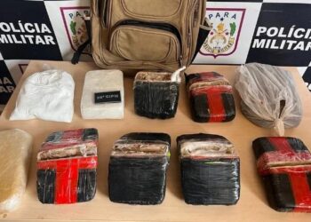 Polícia Militar encontra mochila com mais de 10kg de drogas durante fiscalização