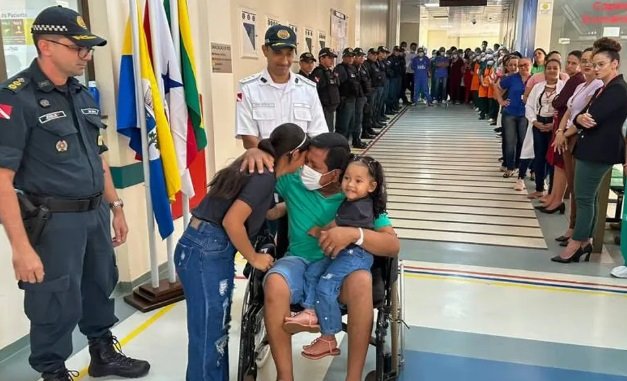 Após 19 dias internado no HRBA, sargento da PM picado