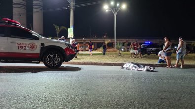 Torcedor atropela e mata mulher de 53 anos em frente