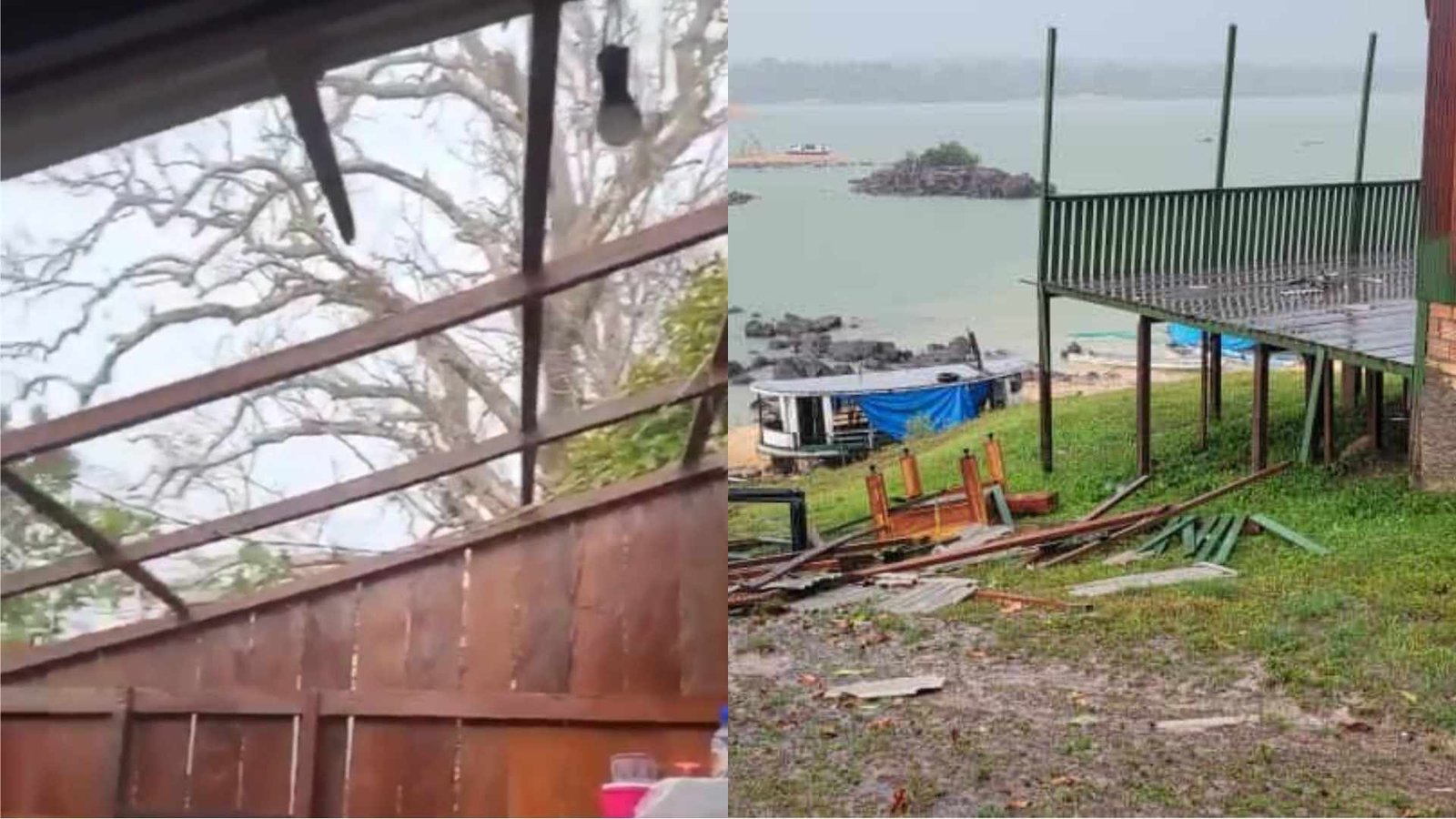 Temporal causa prejuízos na zona rural do município de Itaituba