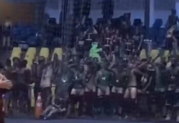 Alunos de Medicina de particular fazem punhetaço em jogo