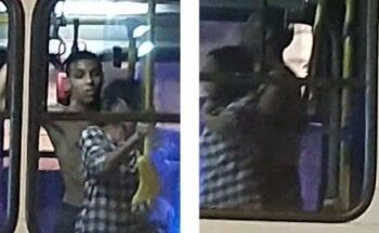 Homem assalta nibus e se entrega aps libertar mulher