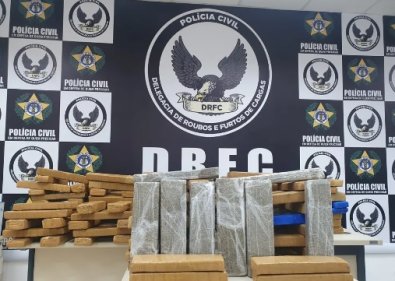 Presidente de torcida organizada preso com 200 kg de maconha