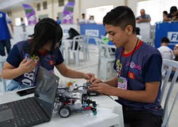 Estudantes paraenses participam da etapa estadual da olimpíada brasileira de robótica
