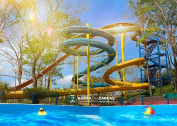 Parque das Águas Quentes: Prefeitura deve reativar toboáguas nos próximos dias.