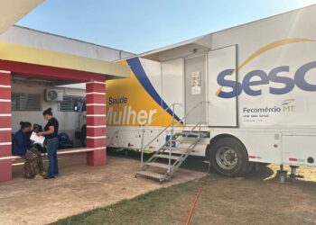 Carreta Sesc Saúde da Mulher inicia os atendimentos em Barra do Garças.