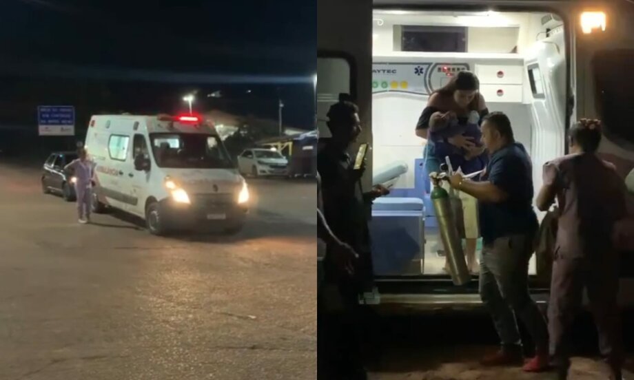 Populares se revoltam após balsa não transportar ambulância que levava