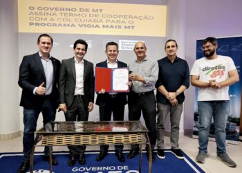 Parceria entre Governo de MT e CDL garantirá instalação de 300 câmeras na área central de Cuiabá