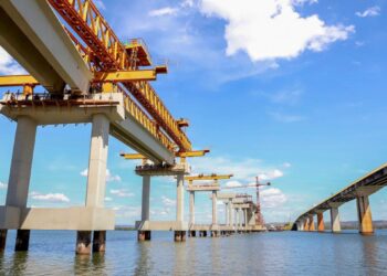 Obra na ponte de Porto Nacional é suspensa durante o fim de semana e trânsito segue nas duas pistas | Tocantins