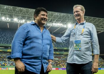 Presidente Ednaldo Rodrigues agradece ao Governo do Mato Grosso e a Federação Mato-grossense de Futebol