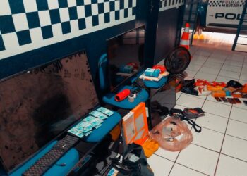 Três homens foram  presos em General Carneiro por furto, tráfico e receptação.