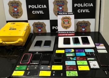 Polícias Civis de MT e SP cumprem mandados contra autores de golpes em plataformas digitais.