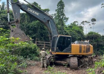 PF fecha garimpo ilegal reincidente em Parauapebas