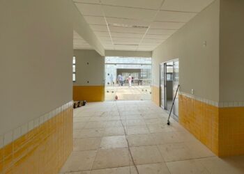 Solar Ville: Primeira creche noturna de Barra do Garças está com 80% do trabalho concluído.