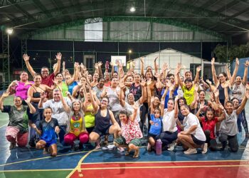 O projeto “Zumba nos Bairros” está a todo vapor